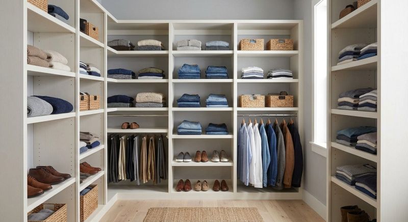 Closet Shelving Installation in Raleigh, NC