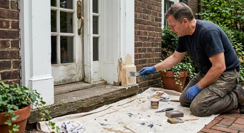 Exterior Door Trim Repair in Kansas City, KS