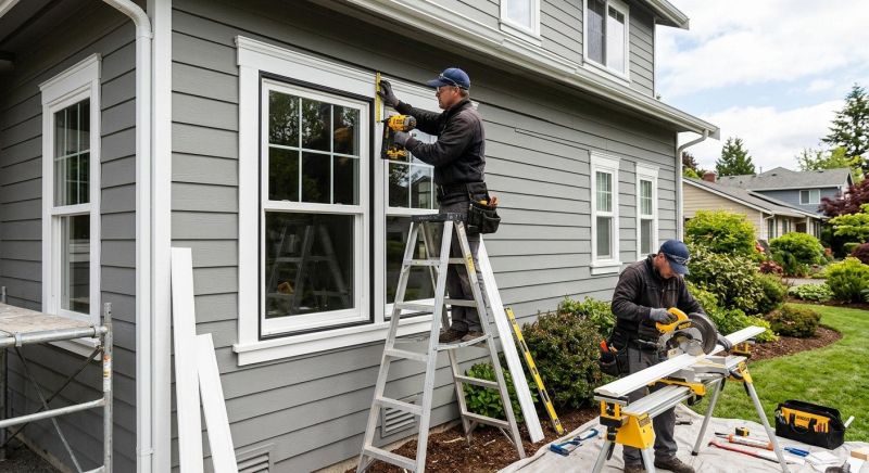 Exterior Millwork Installation in Conroe, TX