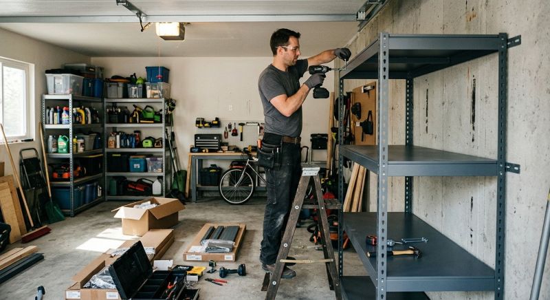 Garage Shelves Installation in Charlotte, NC