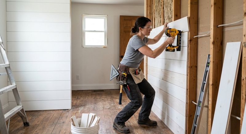Interior Cladding Installation in Wilmington, NC