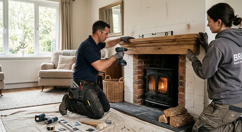 Mantel Mounting Service in Wilmington, NC
