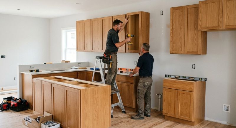 New Cabinets Installation in Dayton, OH