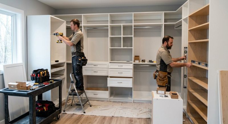 New Closet Intallation in Raleigh, NC