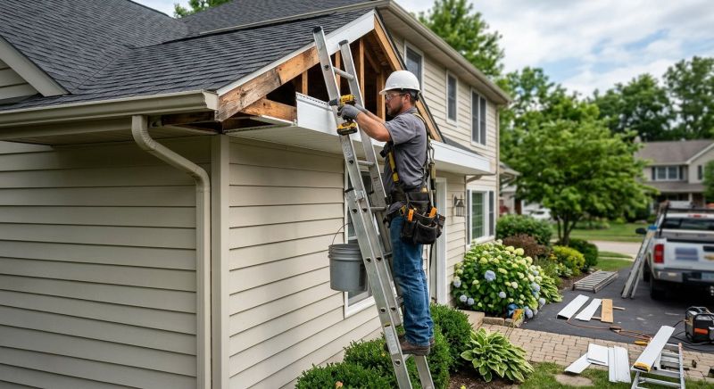 Soffit Replacement in Conroe, TX