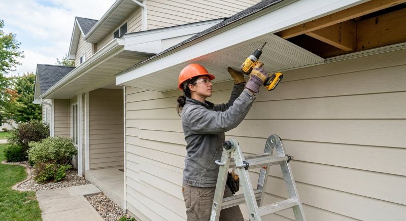 Soffit Vents Installation in Olathe, KS