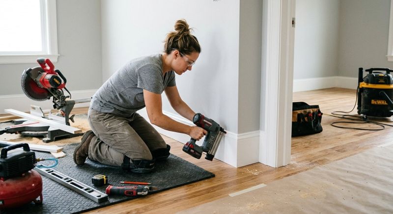 Baseboard Remodeling in Wilmington, NC