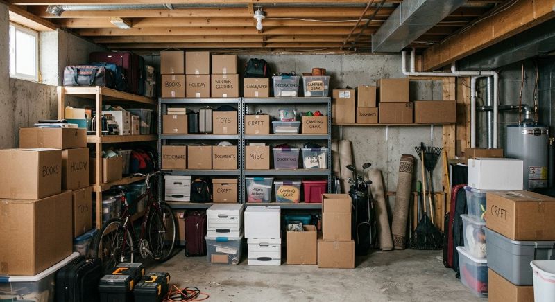 Basement Storage Installation in Raleigh, NC
