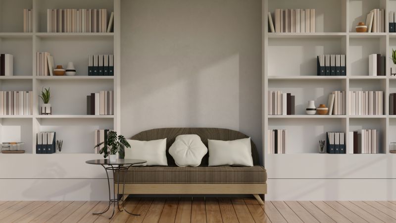 Built In Bookcase Installation in Charlotte, NC