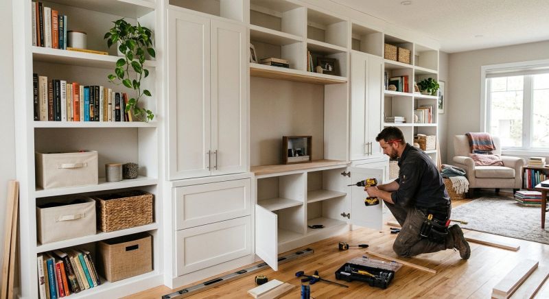 Builtin Cabinets Installation in Charlotte, NC