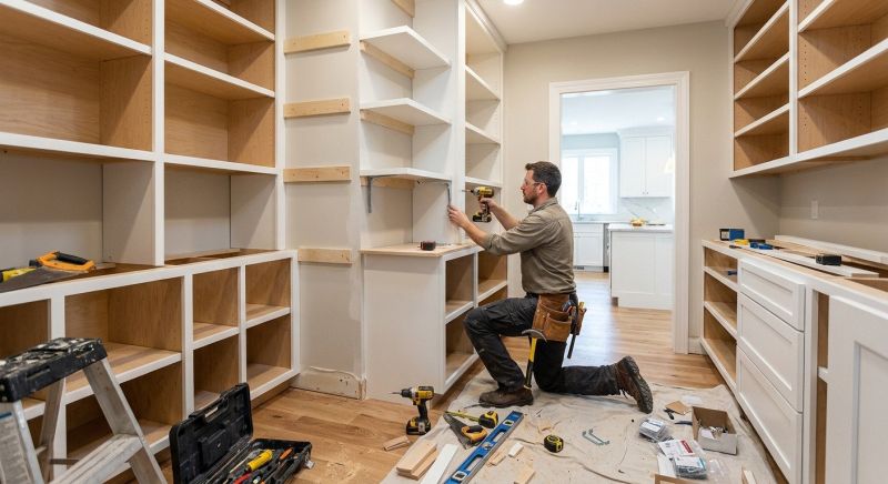 Butlers Pantry Installation in Raleigh, NC
