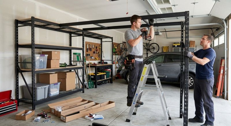 Ceiling Rack Installation in Montgomery County, MD