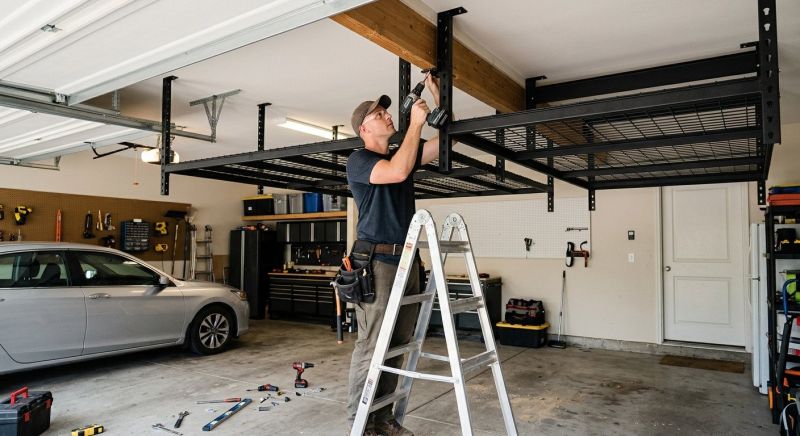 Ceiling Rack Installation in Fairfax, VA