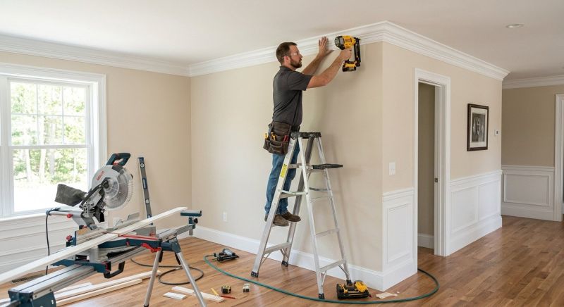 Custom Wood Trim Installation in Kansas City, KS