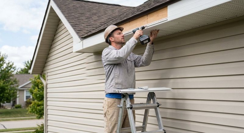 Eaves Installation in Olathe, KS