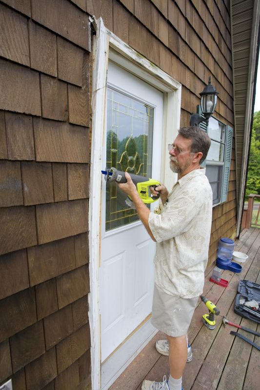 Exterior Door Trim Repair in Conroe, TX