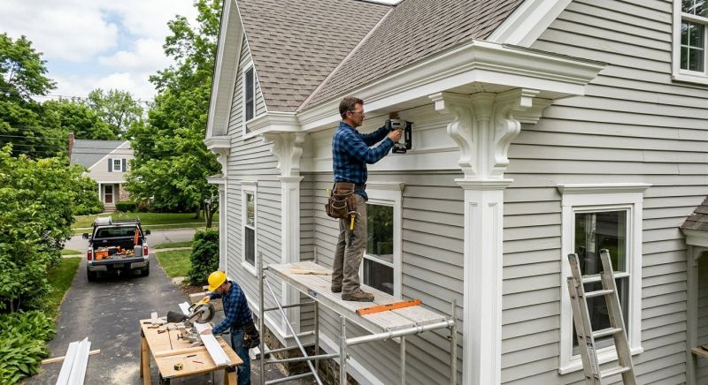 Exterior Millwork Installation in Overland Park, KS