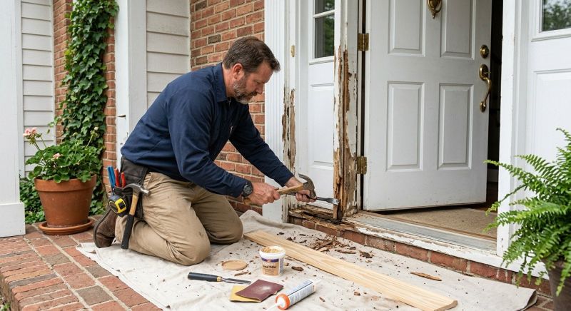 Exterior Window Molding Repair in Kansas City, KS
