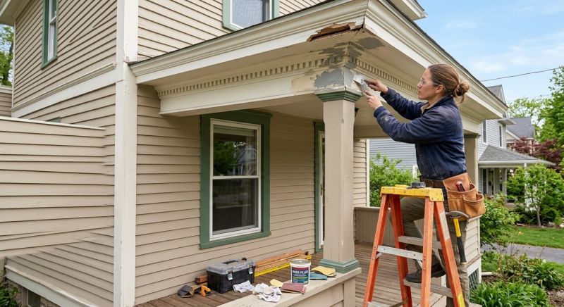 Exterior Window Molding Repair in Kansas City, KS