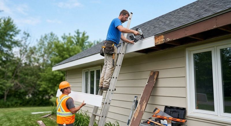 Fascia Replacement in Overland Park, KS