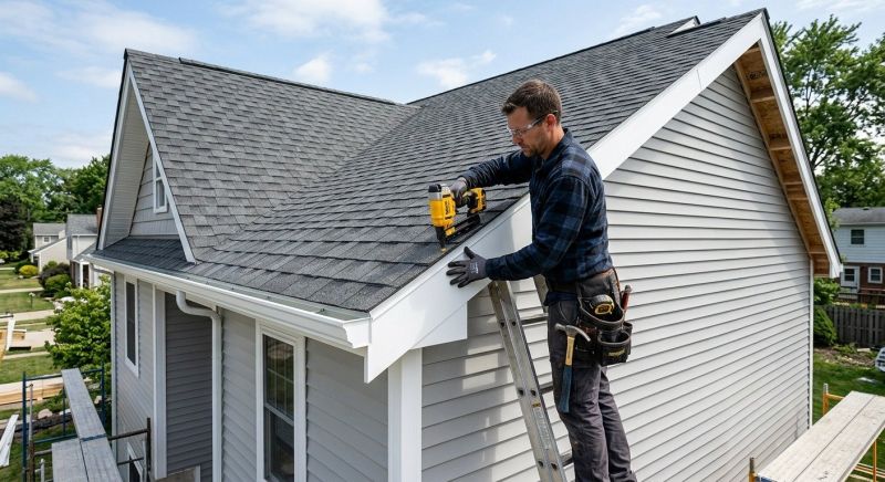Garage Fascia Replacement in Conroe, TX