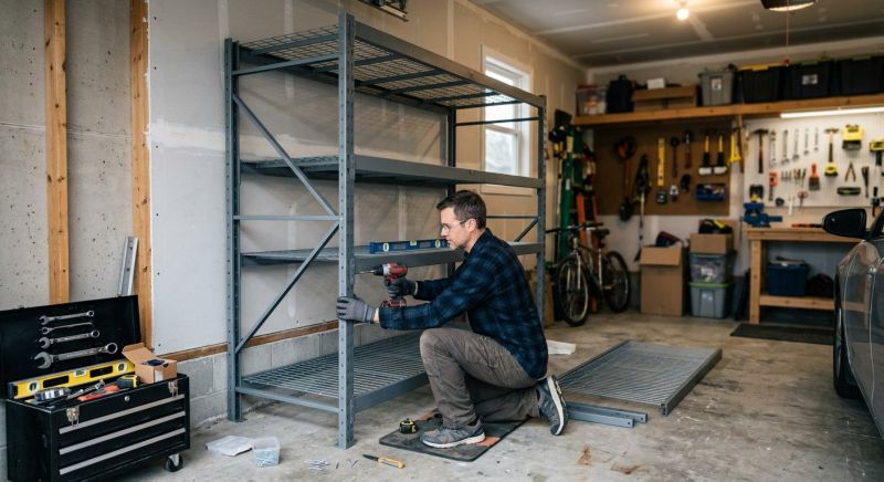 Garage Shelves Installation in Charlotte, NC