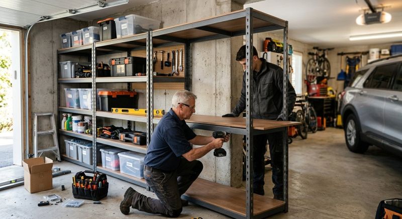Garage Shelves Installation in Arlington, VA