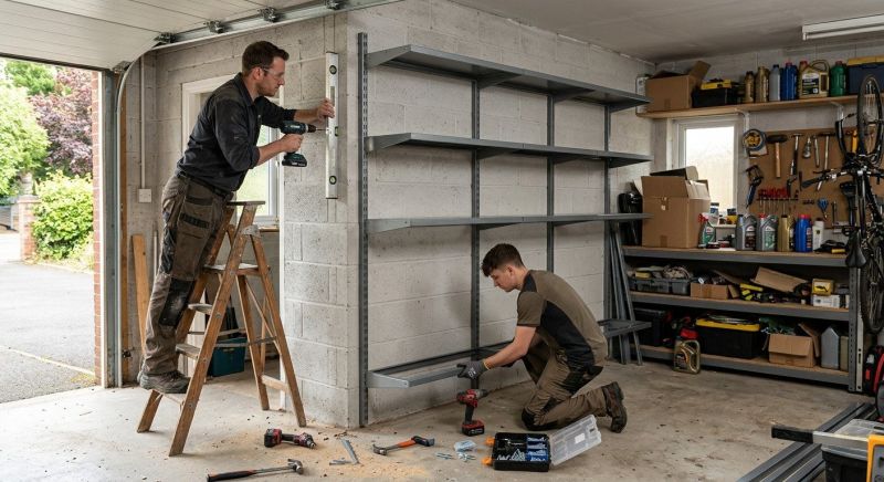 Garage Shelves Installation in Alexandria, VA