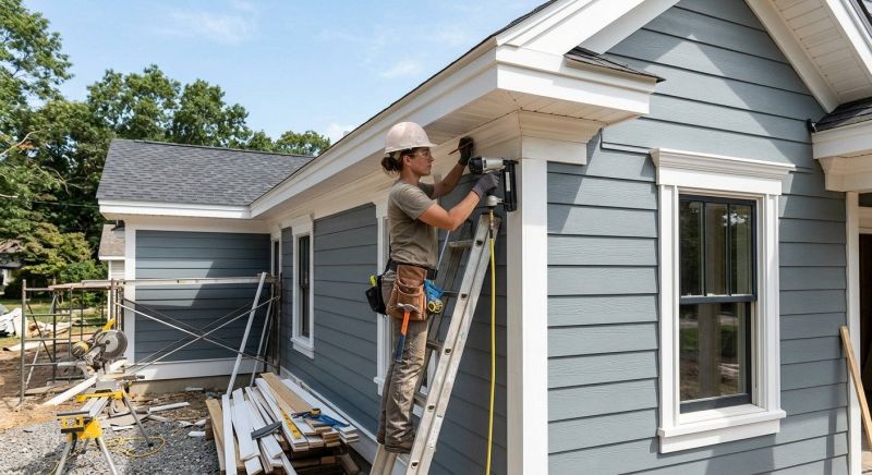 House Trim Installation in Conroe, TX