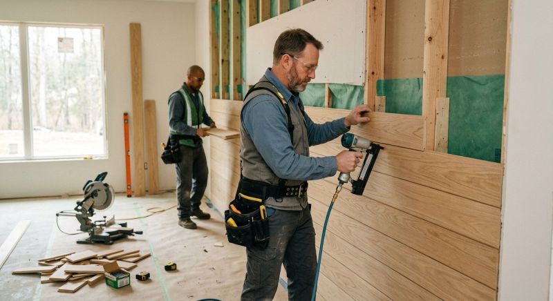 Interior Cladding Installation in Wilmington, NC
