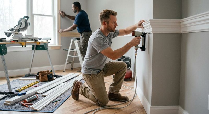 Interior Trim Work in Kansas City, KS