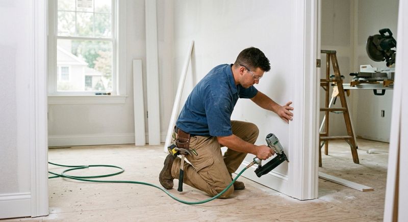 Interior Trim Work in Wilmington, NC