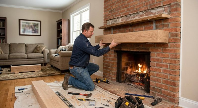 Mantel Installation Service in Wilmington, NC