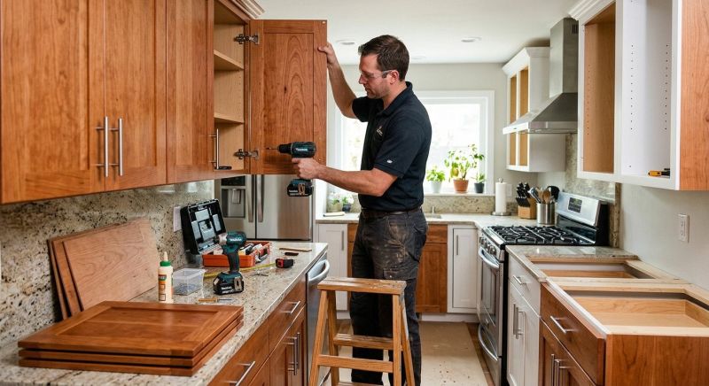 Oak Cabinet Remodeling in Indianapolis, IN