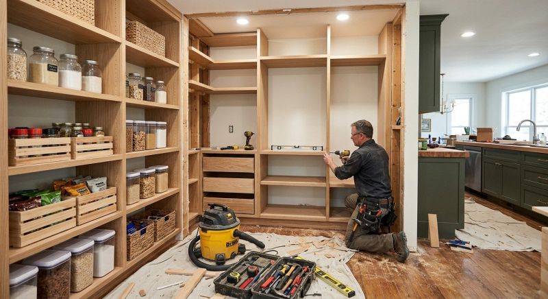 Pantry Remodeling in Raleigh, NC
