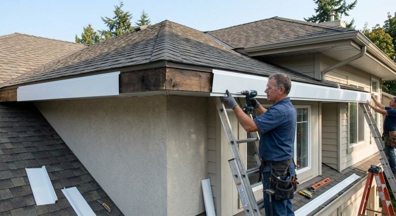 Roof Fascia Installation in Conroe, TX