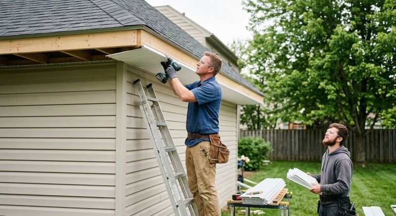 Soffit Installation in Conroe, TX