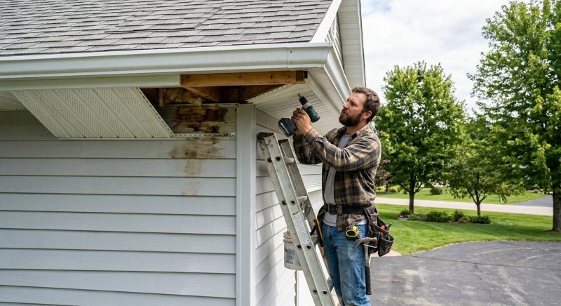 Soffit Repair in Conroe, TX