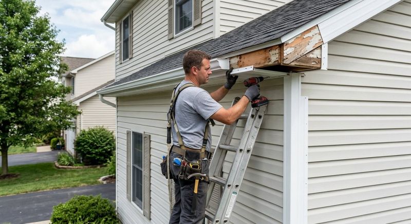 Soffit Repair in Olathe, KS