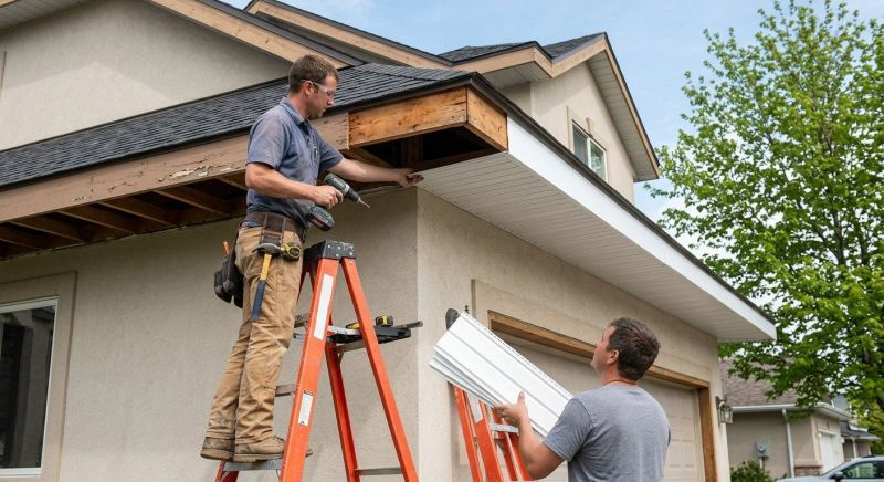 Soffit Replacement in Olathe, KS