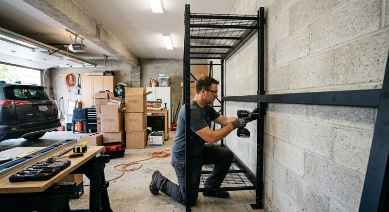 Storage Rack Installation in Silver Spring, MD