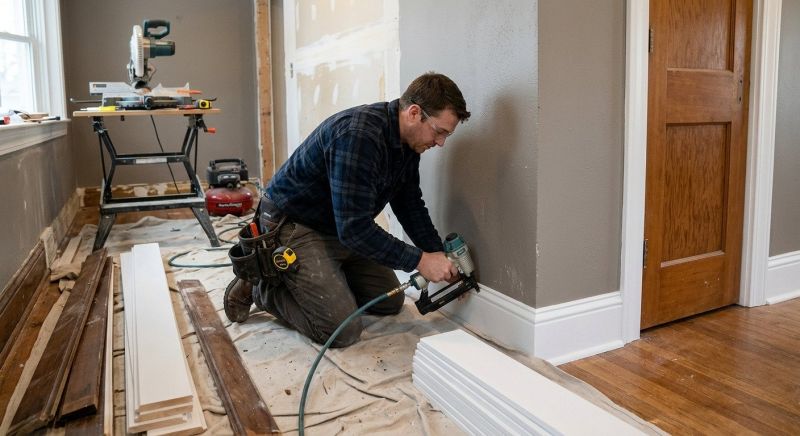 Trim Installation in Wilmington, NC