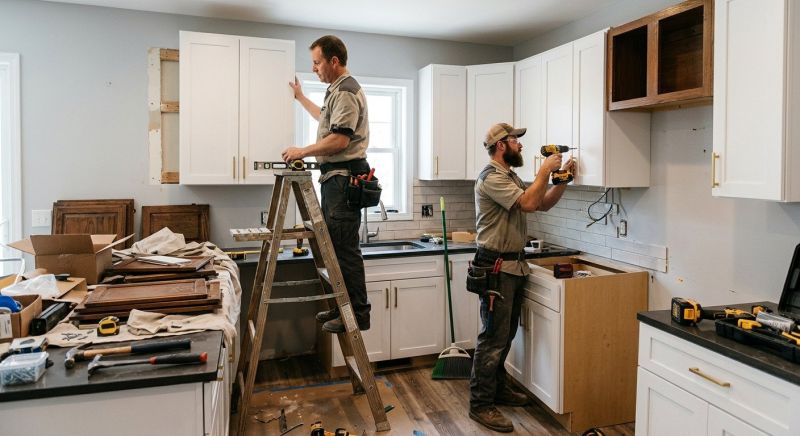Wall Cabinets Installation in Dayton, OH
