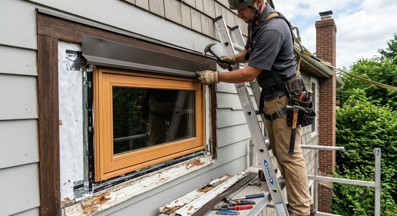 Window Flashing Replacement in Kansas City, KS
